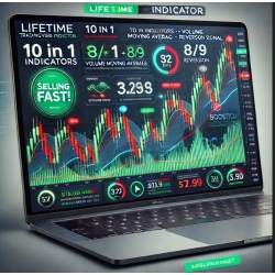 (LIFETIME) TradingView Indicator - 10 in 1 indicators + Volume moving average + 8/9 reversal signal (Remote Install via Teamviewer)